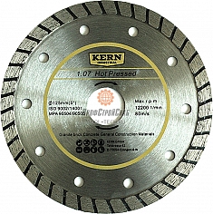 Алмазный диск Kern 1.07 Hot Pressed Turbo 115 мм