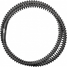 Двойная муниципальная спираль с Т-образными замками для прочистки канализации Crocodile DC 32 / 16 мм × 3 м