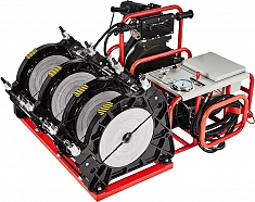 Гидравлический стыковой сварочный аппарат для пнд труб Gas Fusion Red-355 Гидравлический стыковой сварочный аппарат для пнд труб Gas Fusion Red-355