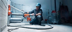 Использование водосборных коллекторов жидкого шлама Husqvarna O-образного 310 мм
