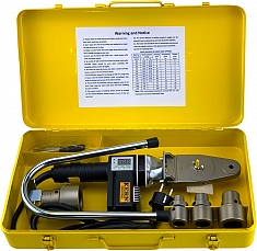 Комплектация паяльника для полипропиленовых труб Kern Welder R40E