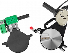 Нагреватель и торцеватель механического стыкового сварочного аппарата для пнд труб Gas Fusion Red-250R4 Нагреватель и торцеватель механического стыкового сварочного аппарата для пнд труб Gas Fusion Red-250R4